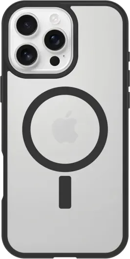 OtterBox React MagSafe Apple iPhone 16 Pro Max Hoesje Back Cover Zwart afbeelding 2