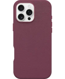 OtterBox Symmetry Cactus Leer MagSafe Apple iPhone 16 Pro Max Hoesje Rood