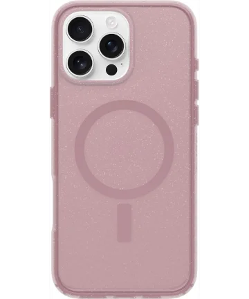 OtterBox Symmetry MagSafe Apple iPhone 16 Pro Max Hoesje Clear Roze Hoesjes