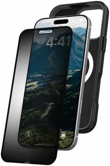 UAG Apple iPhone 16 Pro Max Screen Protector Herbruikbare Privacy Glass afbeelding 4