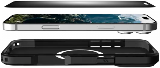 UAG Apple iPhone 16 Pro Max Screen Protector Herbruikbare Privacy Glass afbeelding 5