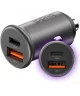 Buddi Power 45W Autolader USB-A + C Poort met Snelladen Grijs