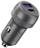 Buddi Power 89W Autolader USB-A + C Poort met Snelladen Grijs afbeelding 8