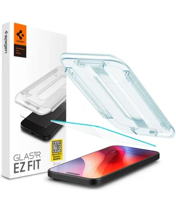 Spigen EZ Fit GLAS.tR Apple iPhone 16 Pro Max Screen Protector 1-Pack Screen Protectors