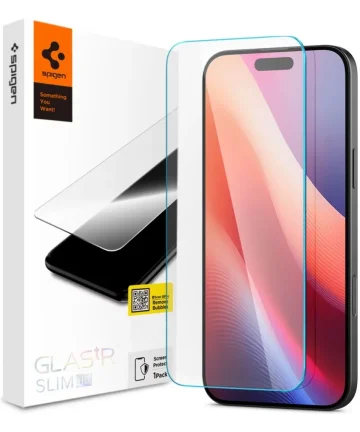 Spigen Glas tR Slim HD Apple iPhone 16 Pro Max Screen Protector Screen Protectors