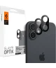 Spigen Optik Apple iPhone 16 / 16 Plus Camera Lens Protector Zwart 2-Pack