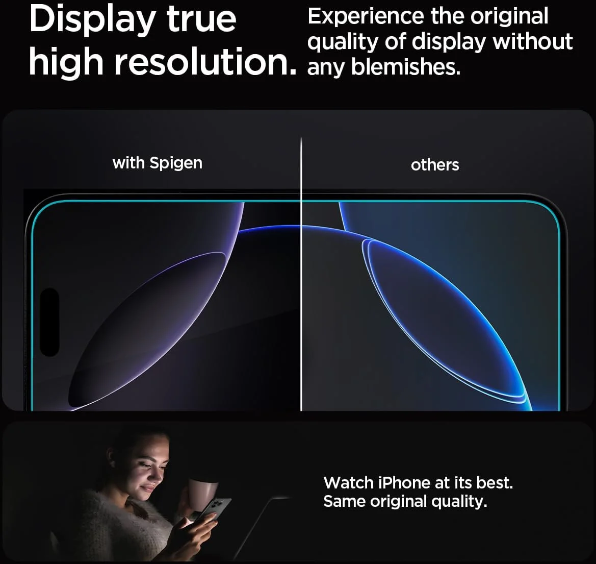 Spigen EZ Fit GLAS.tR Apple iPhone 16 Pro Screen Protector 2-Pack afbeelding 9
