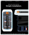 Spigen Glas.tR EZ Fit iPhone 17 Pro / 17 / 16 Pro Screen Protector 2-Pack afbeelding 6