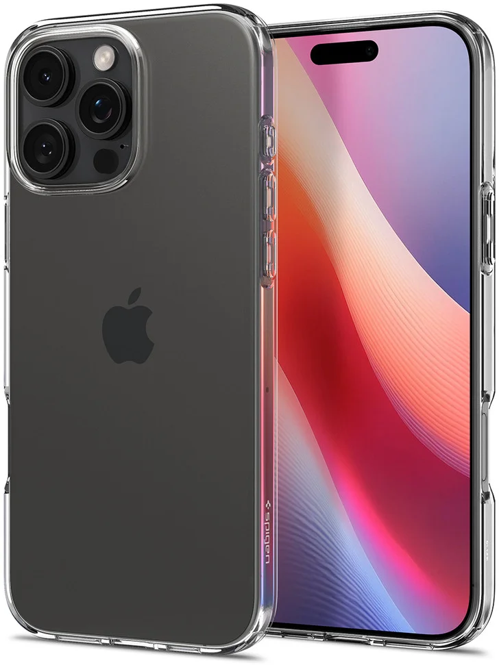 Spigen Liquid Crystal Apple iPhone 16 Pro Max Hoesje Back Cover Transparant afbeelding 1