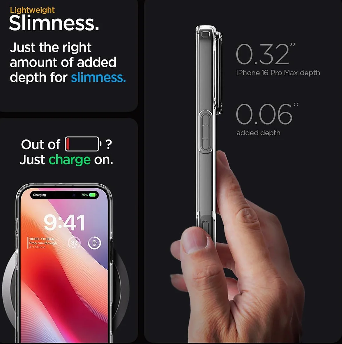 Spigen Liquid Crystal Apple iPhone 16 Pro Max Hoesje Back Cover Transparant afbeelding 5
