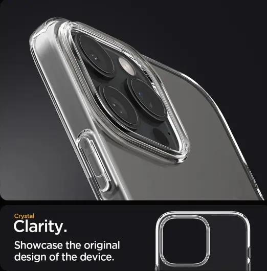 Spigen Liquid Crystal Apple iPhone 16 Pro Max Hoesje Back Cover Transparant afbeelding 4