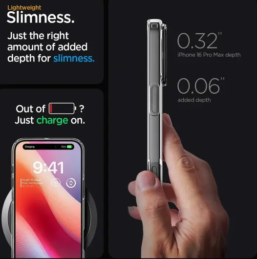Spigen Liquid Crystal Apple iPhone 16 Pro Max Hoesje Back Cover Transparant afbeelding 5