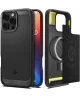 Spigen Rugged Armor MagFit iPhone 16 Pro Max Hoesje Back Cover MagSafe Zwart