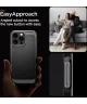 Spigen Rugged Armor MagFit iPhone 16 Pro Max Hoesje Back Cover MagSafe Zwart