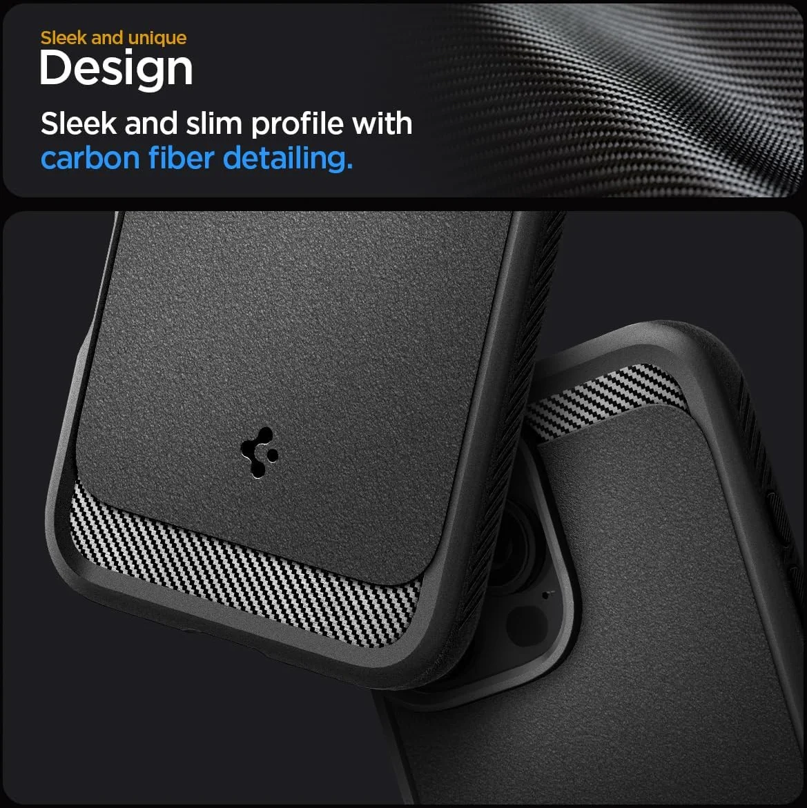 Spigen Rugged Armor MagFit iPhone 16 Pro Max Hoesje Back Cover MagSafe Zwart afbeelding 7