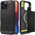 Spigen Rugged Armor MagFit iPhone 16 Pro Max Hoesje Back Cover MagSafe Zwart