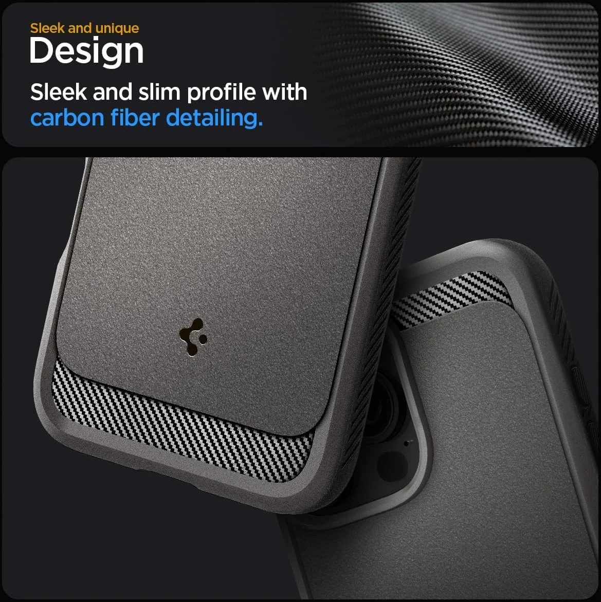 Spigen Rugged Armor MagFit iPhone 16 Pro Max Hoesje Back Cover MagSafe Grijs afbeelding 7