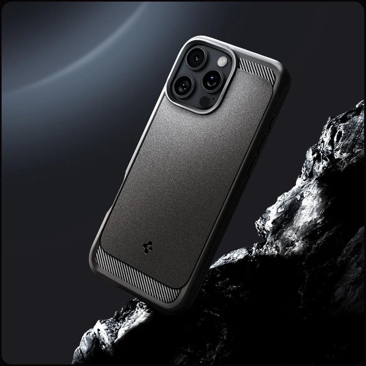 Spigen Rugged Armor MagFit iPhone 16 Pro Max Hoesje Back Cover MagSafe Grijs afbeelding 8