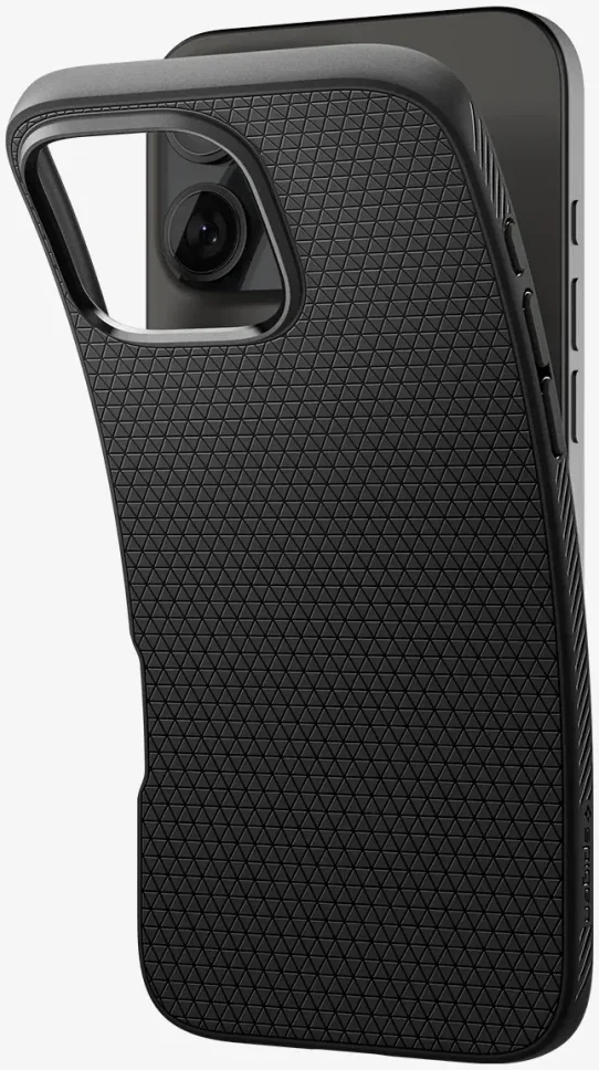 Spigen Liquid Air Apple iPhone 16 Pro Max Hoesje Back Cover Zwart afbeelding 10