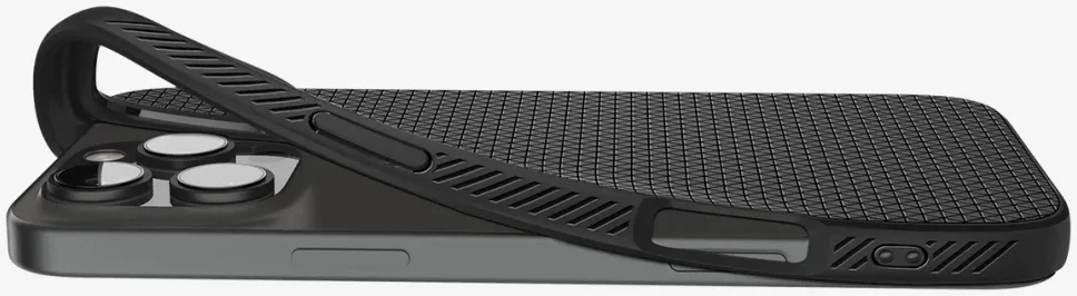 Spigen Liquid Air Apple iPhone 16 Pro Max Hoesje Back Cover Zwart afbeelding 13