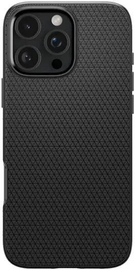 Spigen Liquid Air Apple iPhone 16 Pro Max Hoesje Back Cover Zwart afbeelding 2