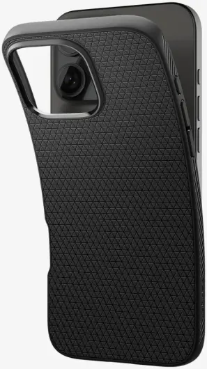Spigen Liquid Air Apple iPhone 16 Pro Max Hoesje Back Cover Zwart afbeelding 10