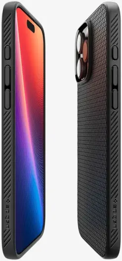 Spigen Liquid Air Apple iPhone 16 Pro Max Hoesje Back Cover Zwart afbeelding 11
