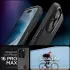 Spigen Liquid Air Apple iPhone 16 Pro Max Hoesje Back Cover Zwart afbeelding 3