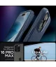 Spigen Liquid Air Apple iPhone 16 Pro Max Hoesje Back Cover Blauw