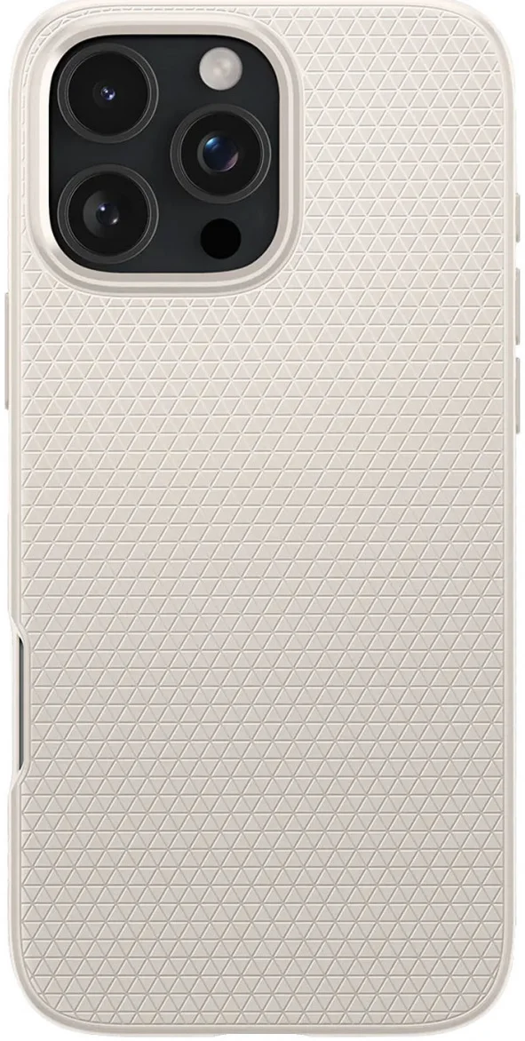 Spigen Liquid Air Apple iPhone 16 Pro Max Hoesje Back Cover Titanium afbeelding 2