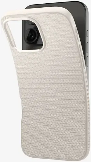 Spigen Liquid Air Apple iPhone 16 Pro Max Hoesje Back Cover Titanium afbeelding 9