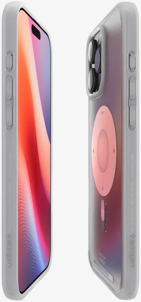 Spigen Ultra Hybrid MagFit Apple iPhone 16 Pro Max Hoesje MagSafe Classic Zilver afbeelding 10