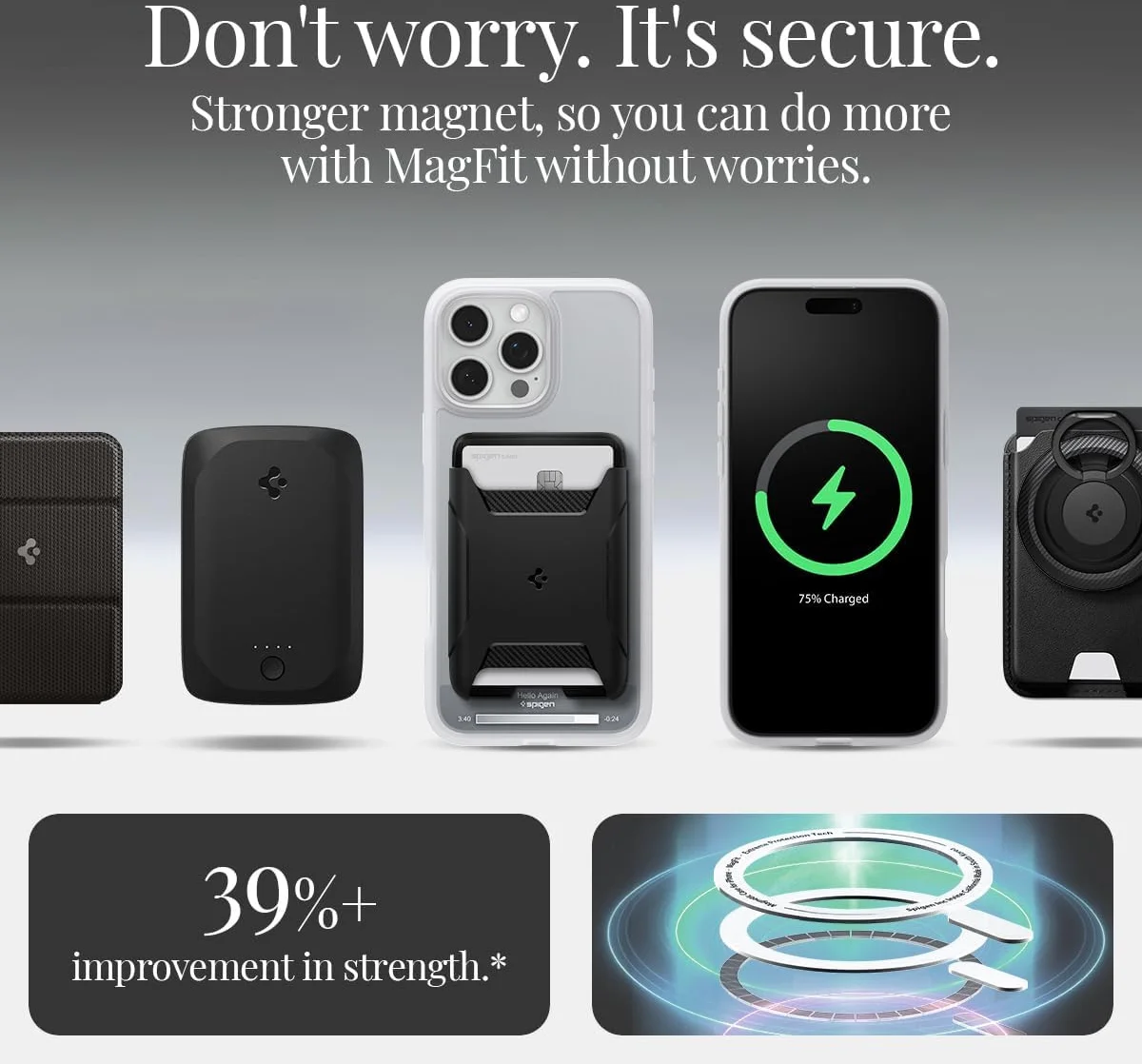 Spigen Ultra Hybrid MagFit Apple iPhone 16 Pro Max Hoesje MagSafe Classic Zilver afbeelding 5