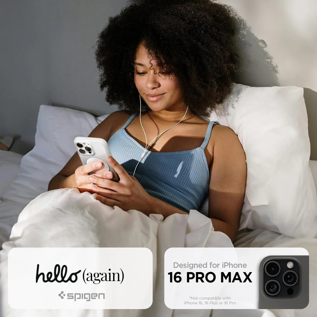 Spigen Ultra Hybrid MagFit Apple iPhone 16 Pro Max Hoesje MagSafe Classic Zilver afbeelding 7