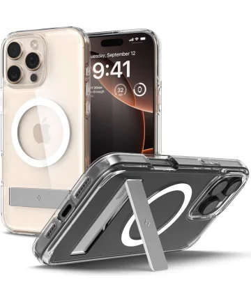 Spigen Ultra Hybrid S MagFit Apple iPhone 16 Pro Max Hoesje Transparant Hoesjes