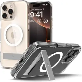 Spigen Ultra Hybrid S MagFit Apple iPhone 16 Pro Max Hoesje Transparant