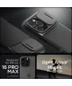 Spigen Optik Armor MagSafe Apple iPhone 16 Pro Max Hoesje Camera Slider Zwart