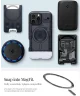 Spigen Classic C1 MagFit Apple iPhone 16 Pro Max Hoesje MagSafe Graphite