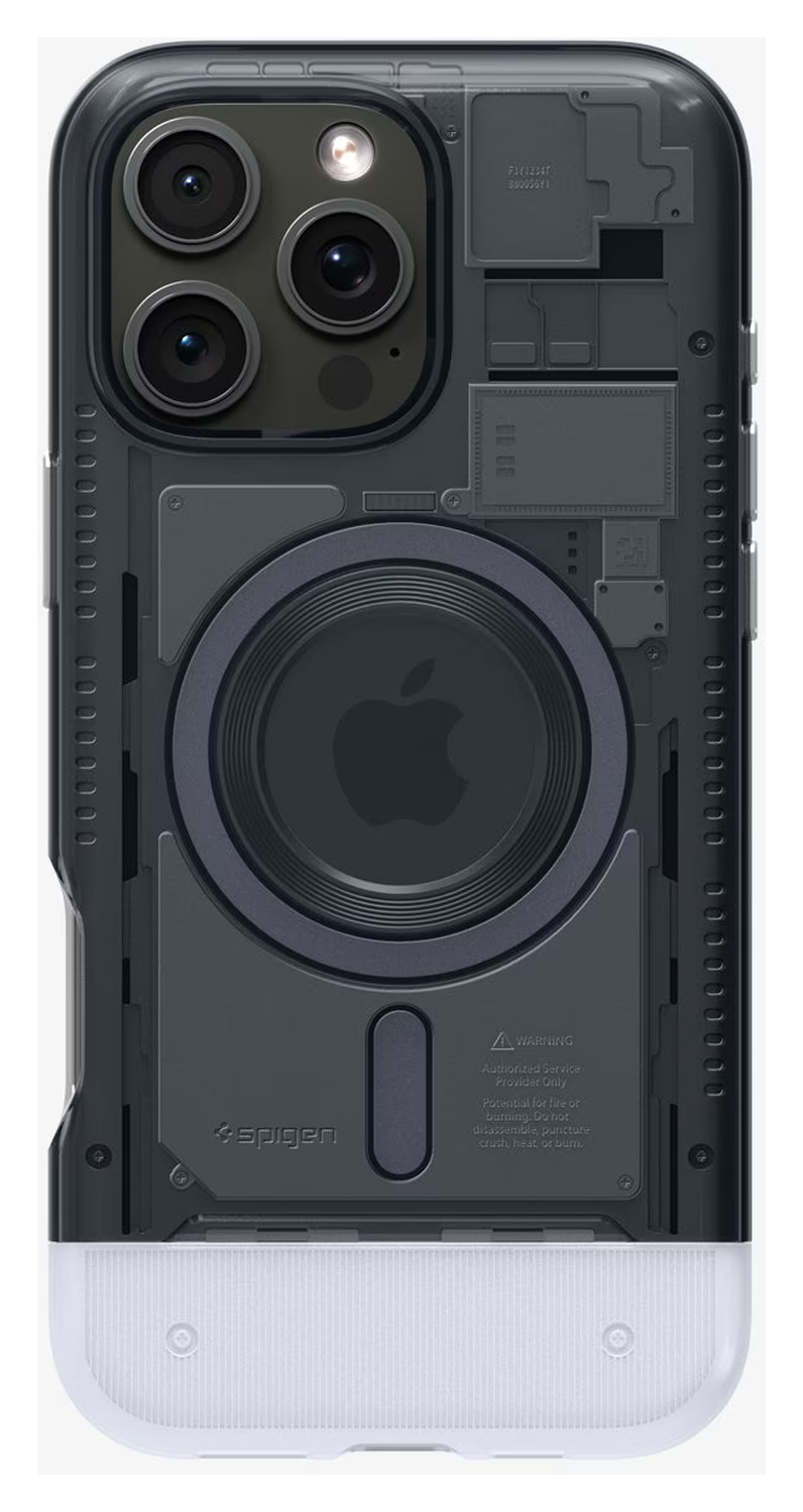 Spigen Classic C1 MagFit Apple iPhone 16 Pro Max Hoesje MagSafe Graphite afbeelding 2