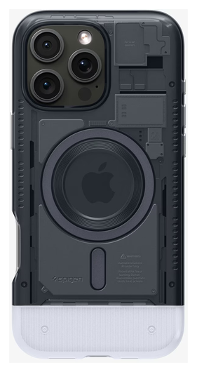 Spigen Classic C1 MagFit Apple iPhone 16 Pro Max Hoesje MagSafe Graphite afbeelding 2