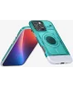 Spigen Classic C1 MagFit Apple iPhone 16 Pro Max Hoesje MagSafe Blauw