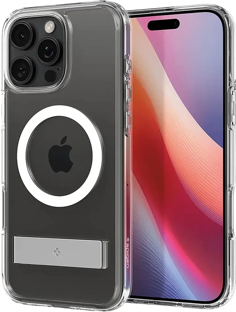 Spigen Slim Armor Essential S iPhone 16 Pro Max Hoesje MagSafe Transparant afbeelding 1