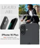 Spigen Liquid Air Apple iPhone 16 Plus Hoesje Back Cover Zwart