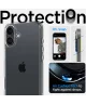 Spigen Ultra Hybrid Apple iPhone 16 Plus Hoesje Back Cover Transparant