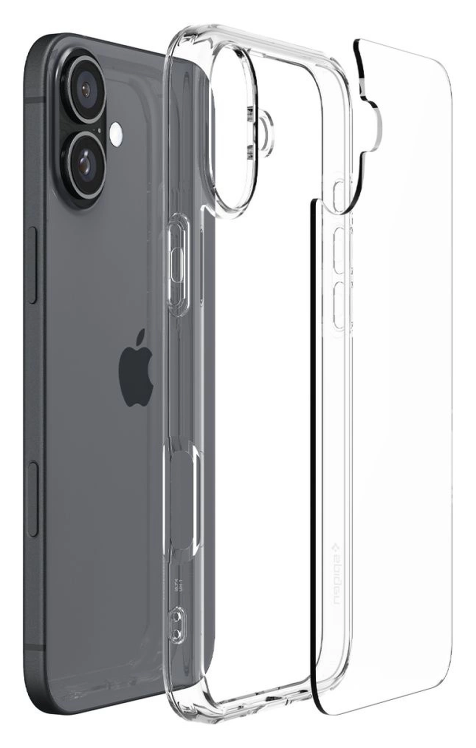 Spigen Ultra Hybrid Apple iPhone 16 Plus Hoesje Back Cover Transparant afbeelding 9