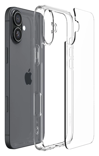 Spigen Ultra Hybrid Apple iPhone 16 Plus Hoesje Back Cover Transparant afbeelding 9
