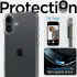 Spigen Ultra Hybrid Apple iPhone 16 Plus Hoesje Back Cover Transparant afbeelding 7