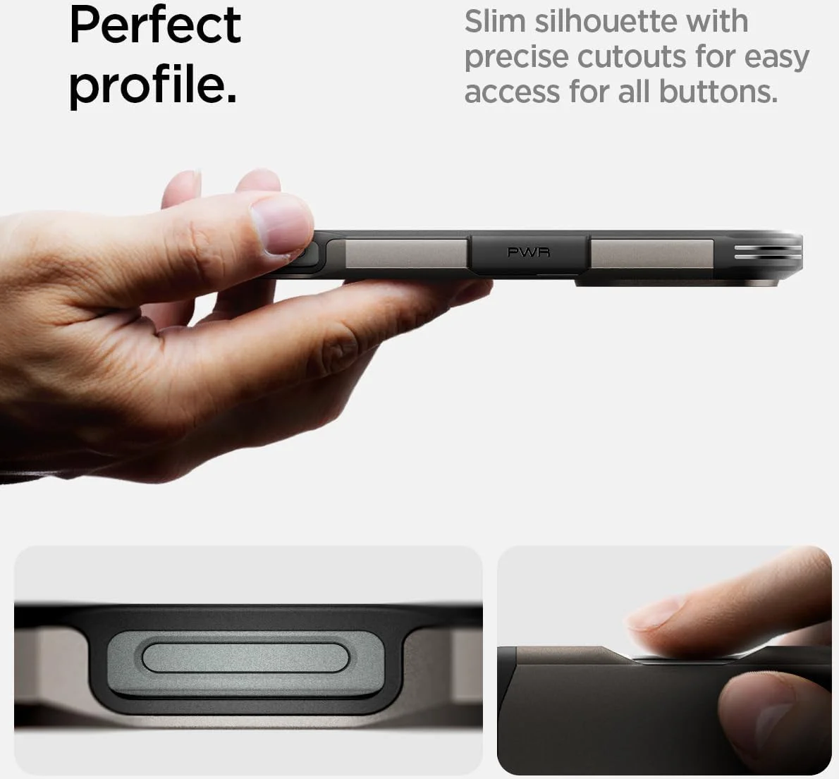 Spigen Tough Armor Apple iPhone 16 Plus Hoesje MagSafe Back Cover Gunmetal afbeelding 5