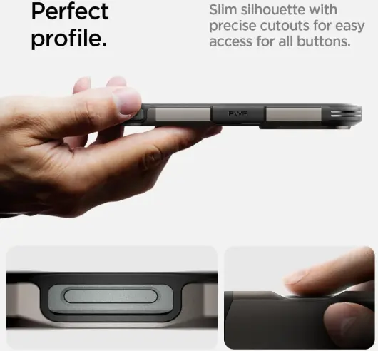 Spigen Tough Armor Apple iPhone 16 Plus Hoesje MagSafe Back Cover Gunmetal afbeelding 5