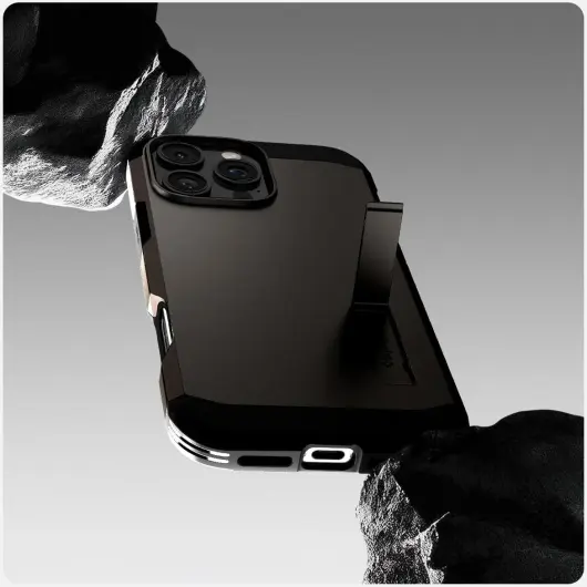 Spigen Tough Armor Apple iPhone 16 Plus Hoesje MagSafe Back Cover Gunmetal afbeelding 7